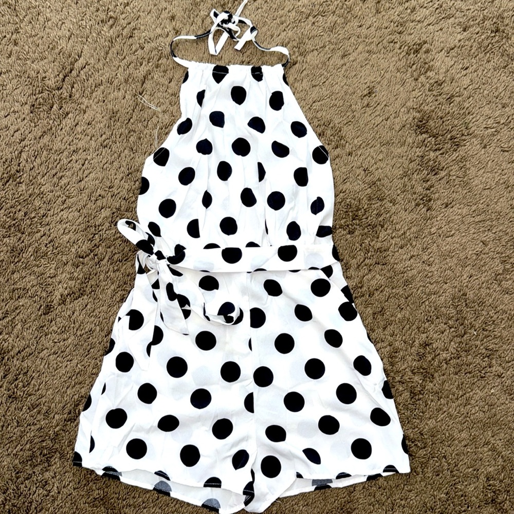 Halterneck Playsuit For Women